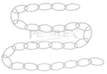 36in Extension Chains-White